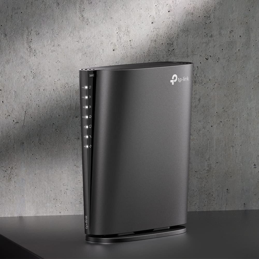 TP-Link AX6000 Dual Band Gigabit 8-Stream Wi-Fi 6 Router, 6000 Mbps Wireless Speed, 1×2.5 Gbps+4×1 Gbps Ports, USB 3.0, (Archer AX80),Black - 93Mobiles TP-Link AX6000 Dual Band Gigabit 8-Stream Wi-Fi 6 Router, 6000 Mbps Wireless Speed, 1×2.5 Gbps+4×1 Gbps Ports, USB 3.0, (Archer AX80),Black - 93Mobiles