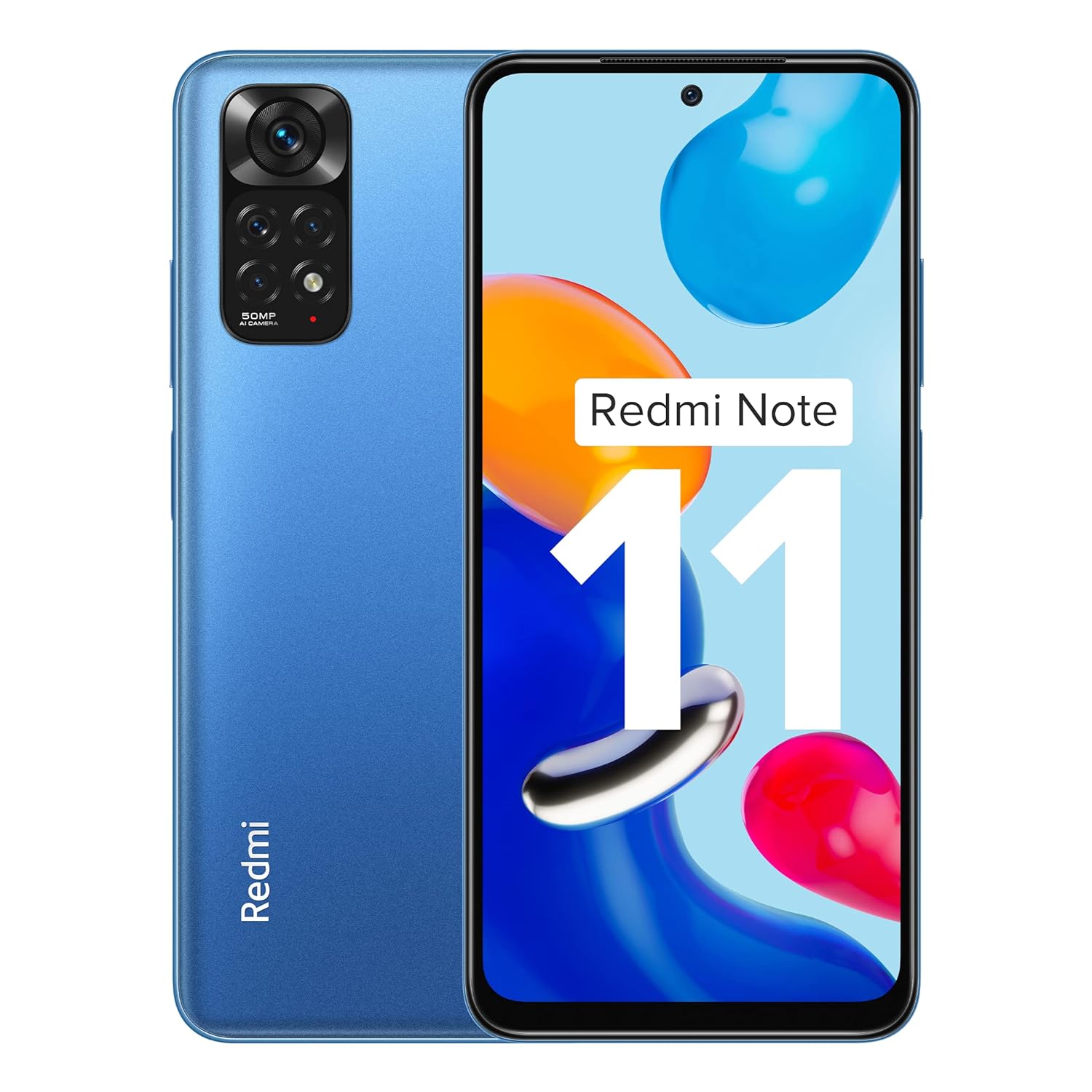 Redmi Note 11 (Horizon Blue, 4GB RAM, 64GB Storage) – 93Mobiles
