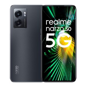 realme narzo 50 5G (Hyper Black, 4GB RAM+64GB Storage)