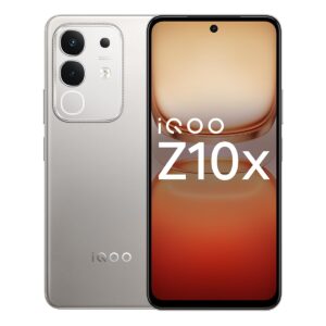 iQOO Z10x 5G (Titanium, 6GB RAM, 128GB Storage)