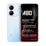 itel A80 | 120Hz Refresh Rate | Punch Hole Display | 4GB RAM, 128GB ROM | Wave Blue