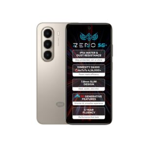 Itel ZENO 5G AI Smartphone | 4GB RAM 128GB ROM | Calx Titanium