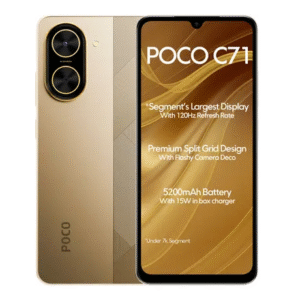 POCO C71, Desert Gold (6GB, 128GB)