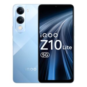 iQOO Z10 Lite 5G (Titanium Blue, 6GB RAM, 128GB Storage)